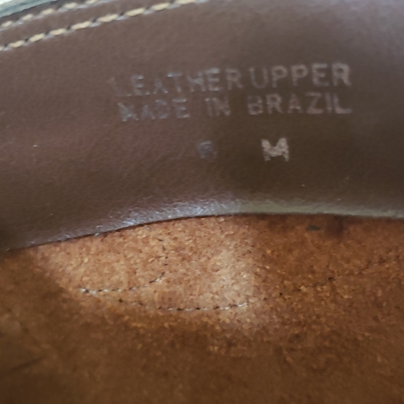 MIA Rockstar Leather Tall Distressed Harness Cowboy Western Boots Brazil Size 6 - Picture 10 of 16